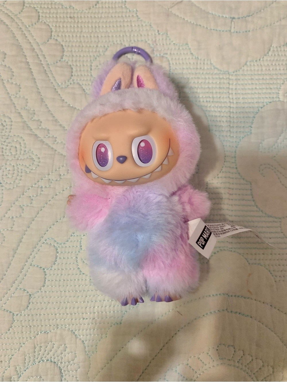 BIE Monster Keychain - Pink & Purple